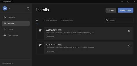 unity versions|unity other versions.